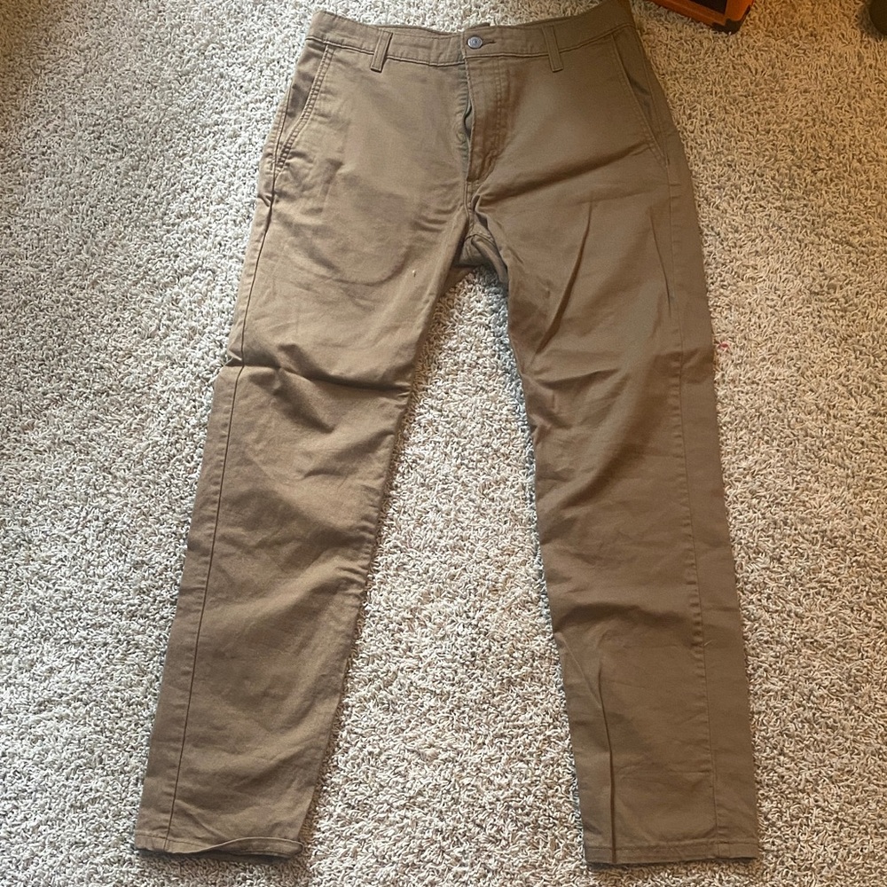 Levi's Men's Brown Chinos 33 waist 32 long